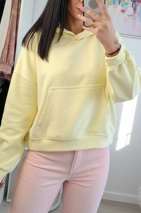 Dukserica RIVROLDA YELLOW, Boja: žuta, IVET.RS - Nova Kolekcija