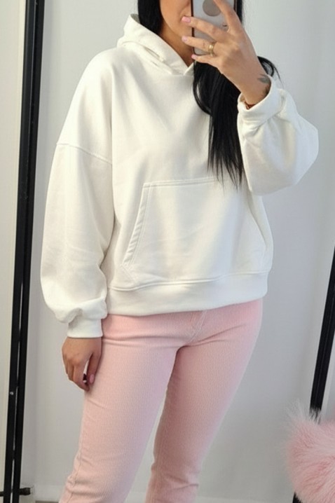 Dukserica RIVROLDA WHITE, Boja: bela, IVET.RS - Nova Kolekcija