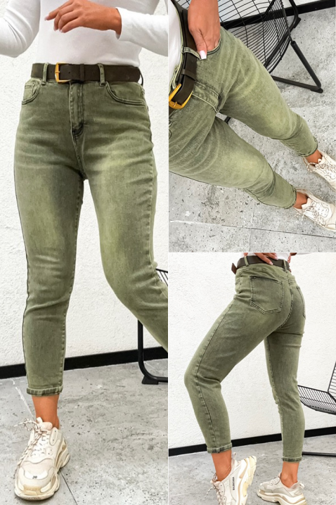 Farmerke ZOYANZA, Boja: zelena, IVET.RS - Nova Kolekcija