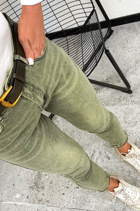 Farmerke ZOYANZA, Boja: zelena, IVET.RS - Nova Kolekcija