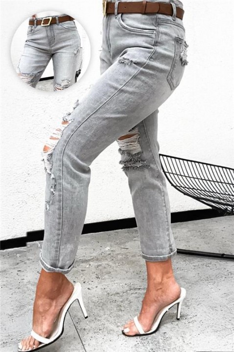 Farmerke LEVROLA, Boja: siva, IVET.RS - Nova Kolekcija