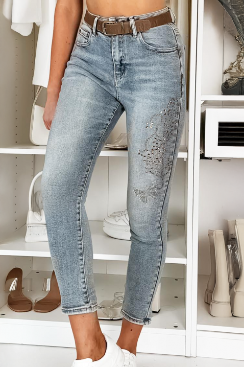 Farmerke BLESTOLDA, Boja: svetloplava, IVET.RS - Nova Kolekcija