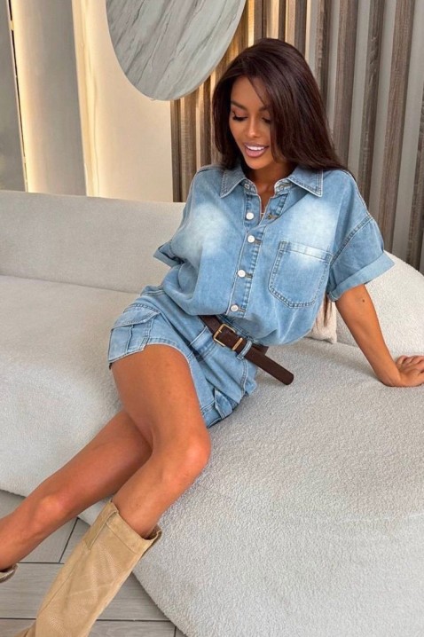 Haljina NEBRALENDA, Boja: svetloplava, IVET.RS - Nova Kolekcija