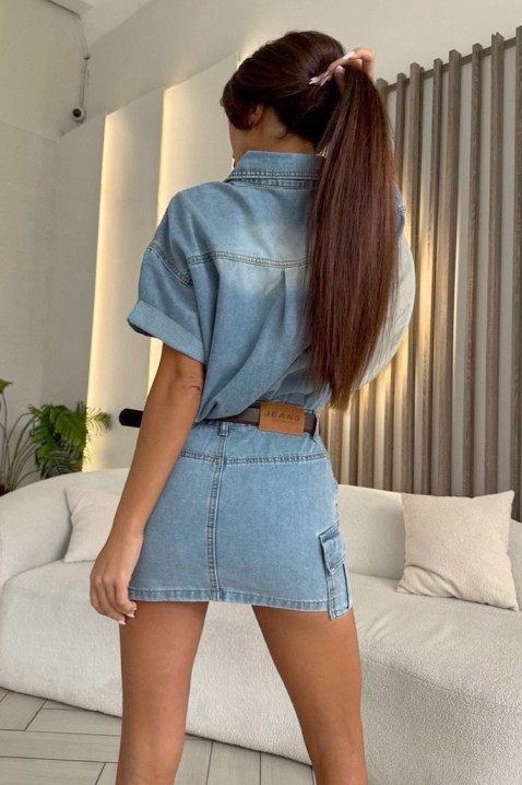 Haljina NEBRALENDA, Boja: svetloplava, IVET.RS - Nova Kolekcija