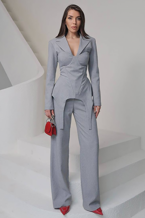 Komplet GERIMERZA GREY, Boja: siva, IVET.RS - Nova Kolekcija