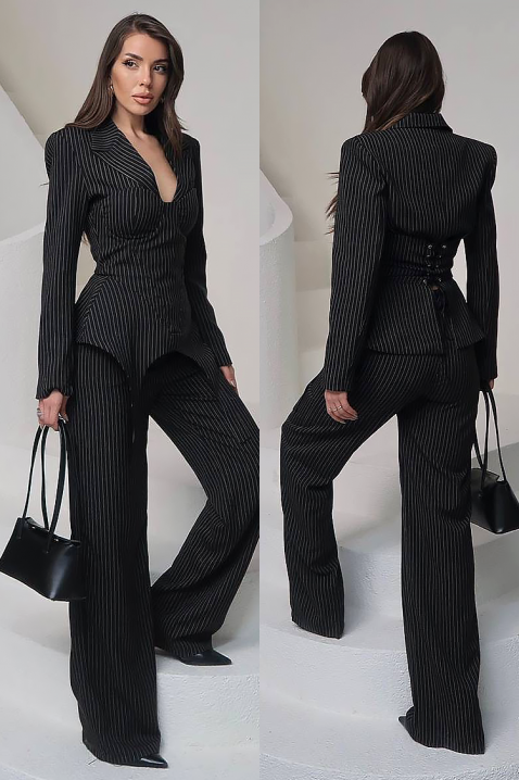 Komplet GERIMERZA BLACK, Boja: crna, IVET.RS - Nova Kolekcija