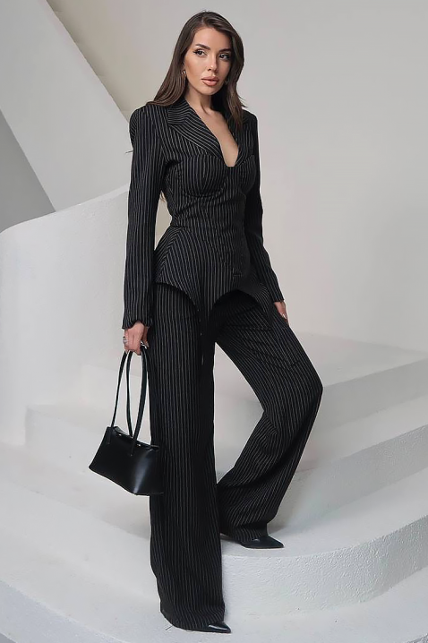 Komplet GERIMERZA BLACK, Boja: crna, IVET.RS - Nova Kolekcija