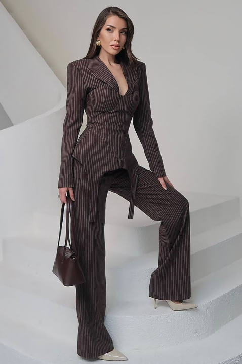 Komplet GERIMERZA BROWN, Boja: braon, IVET.RS - Nova Kolekcija