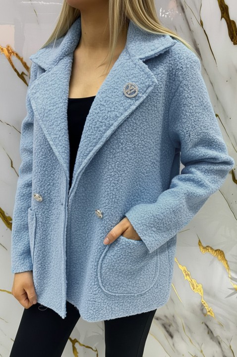 Kaput ZALERODA SKY, Boja: svetloplava, IVET.RS - Nova Kolekcija