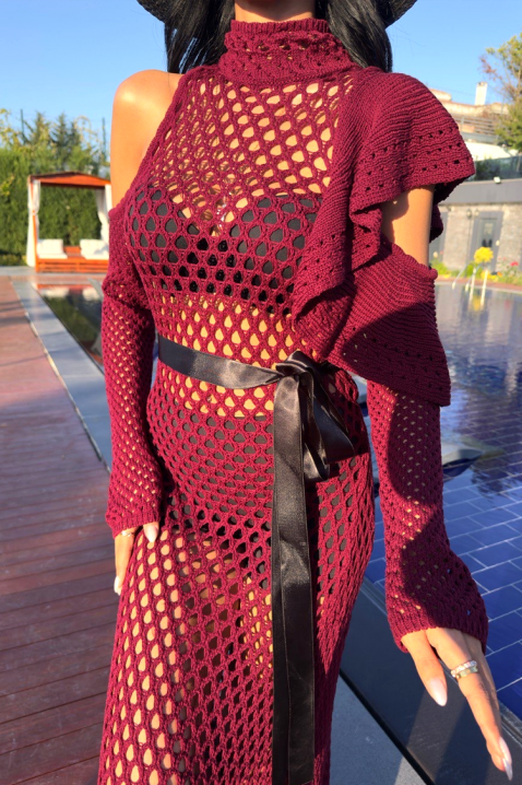 Haljina SOBELZA BORDO, Boja: bordo, IVET.RS - Nova Kolekcija