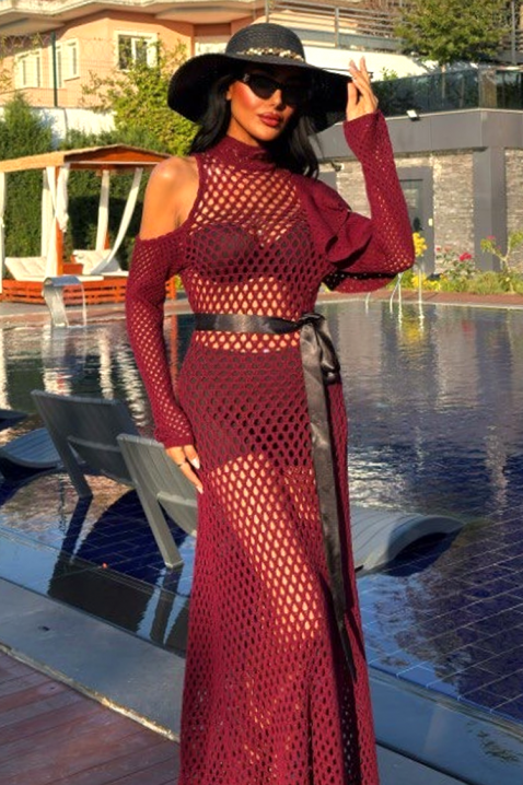 Haljina SOBELZA BORDO, Boja: bordo, IVET.RS - Nova Kolekcija