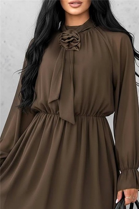 Haljina BONSIANA BROWN, Boja: braon, IVET.RS - Nova Kolekcija