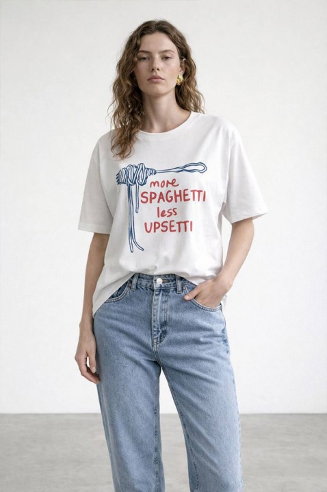 Majica SPLAVINDA, Boja: bela, IVET.RS - Nova Kolekcija