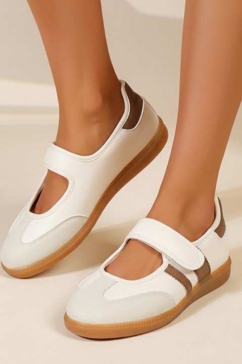 Ženske cipele PANTOFINA WHITE, Boja: bela, IVET.RS - Nova Kolekcija