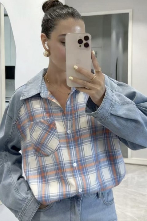 Ženska košulja GREFOLZA, Boja: svetloplava, IVET.RS - Nova Kolekcija