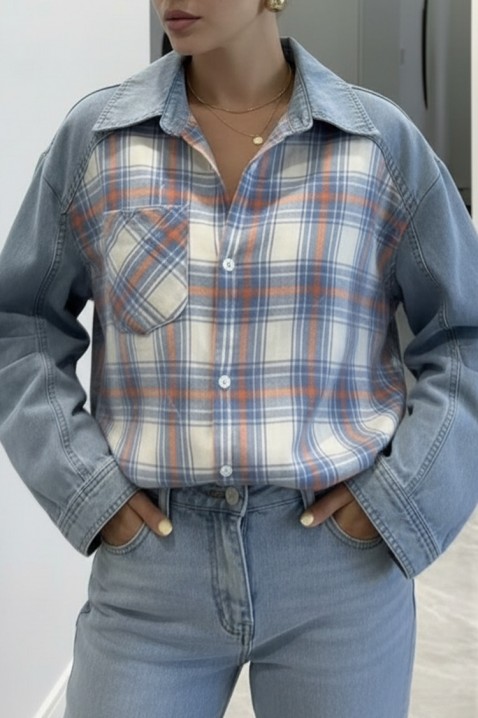 Ženska košulja GREFOLZA, Boja: svetloplava, IVET.RS - Nova Kolekcija