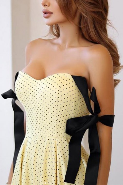 Haljina ELVIRONDA YELLOW, Boja: žuta, IVET.RS - Nova Kolekcija