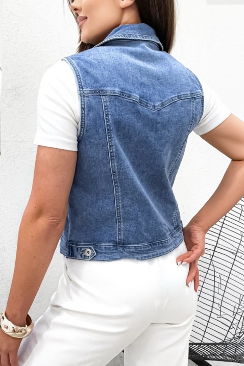 Prsluk DEMRONZA, Boja: plava, IVET.RS - Nova Kolekcija