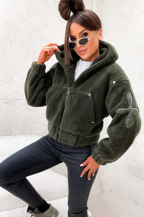 Jakna ALOLNINZA KHAKI, Boja: kaki, IVET.RS - Nova Kolekcija