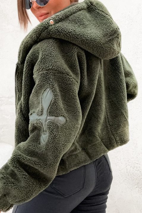 Jakna ALOLNINZA KHAKI, Boja: kaki, IVET.RS - Nova Kolekcija