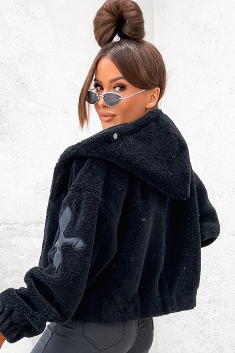 Jakna ALOLNINZA BLACK, Boja: crna, IVET.RS - Nova Kolekcija