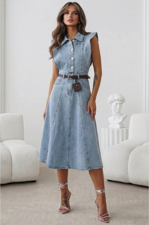 Haljina STILIYANA, Boja: svetloplava, IVET.RS - Nova Kolekcija
