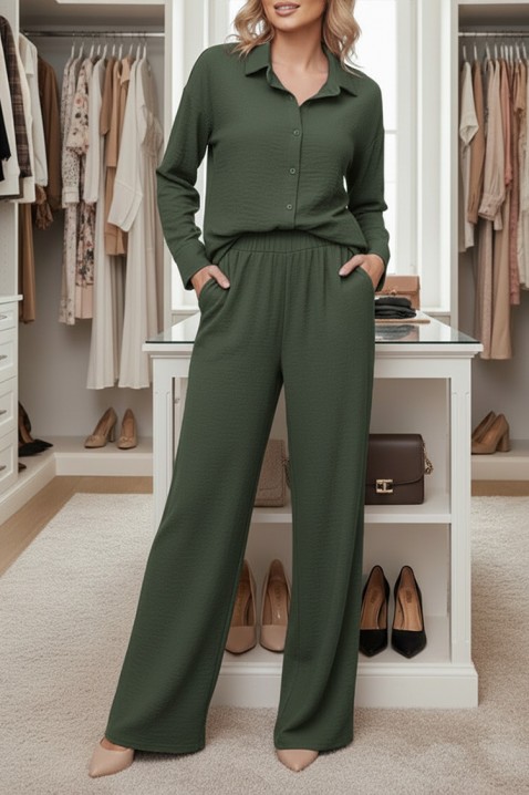 Komplet NRELONZANA KHAKI, Boja: kaki, IVET.RS - Nova Kolekcija