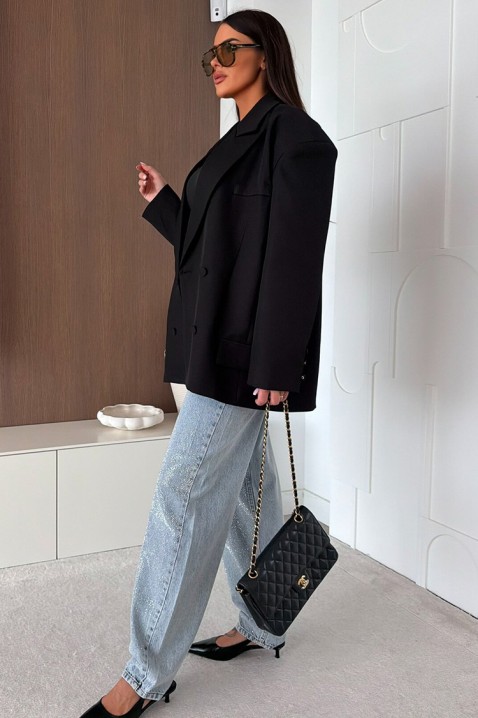 Sako DROPILZA BLACK, Boja: crna, IVET.RS - Nova Kolekcija