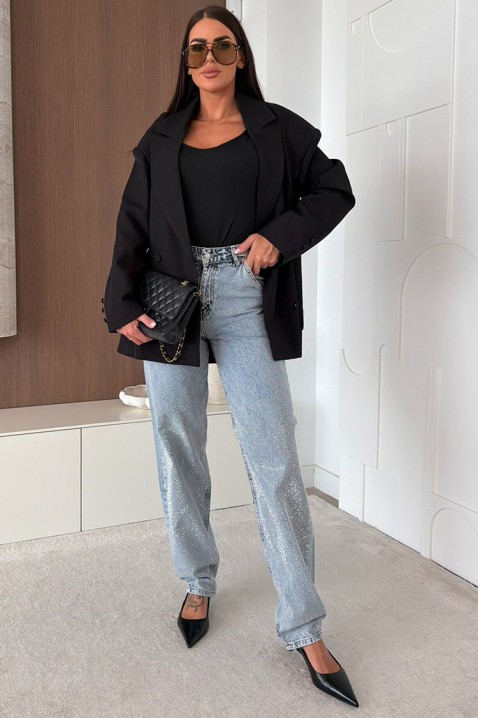 Sako DROPILZA BLACK, Boja: crna, IVET.RS - Nova Kolekcija