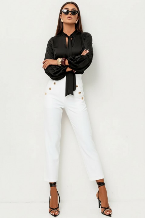 Ženska bluza GERZOLDA BLACK, Boja: crna, IVET.RS - Nova Kolekcija