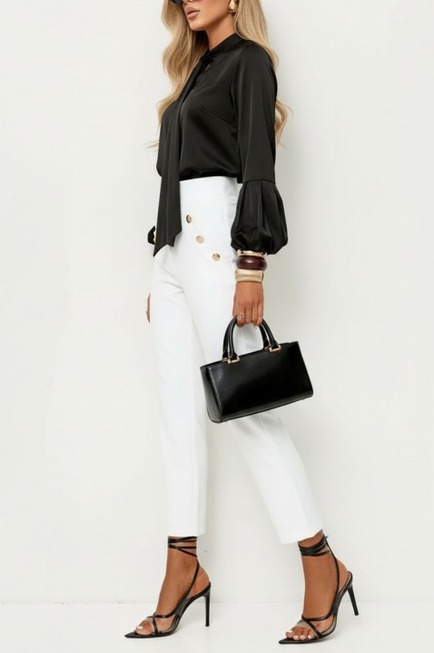 Ženska bluza GERZOLDA BLACK, Boja: crna, IVET.RS - Nova Kolekcija