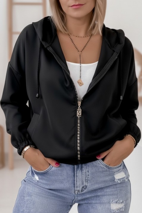 Jakna LELONINDA BLACK, Boja: crna, IVET.RS - Nova Kolekcija