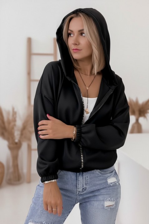 Jakna LELONINDA BLACK, Boja: crna, IVET.RS - Nova Kolekcija