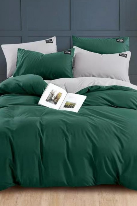 Komplet posteljine TRENILMY GREEN 200x220 cm pamuk - 3 dela, Boja: zelena, IVET.RS - Nova Kolekcija
