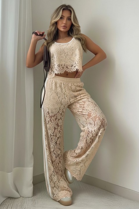 Komplet FLAZILDA BEIGE, Boja: bež, IVET.RS - Nova Kolekcija