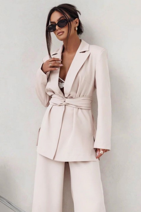 Komplet ELEGANVA ECRU, Boja: ecru, IVET.RS - Nova Kolekcija