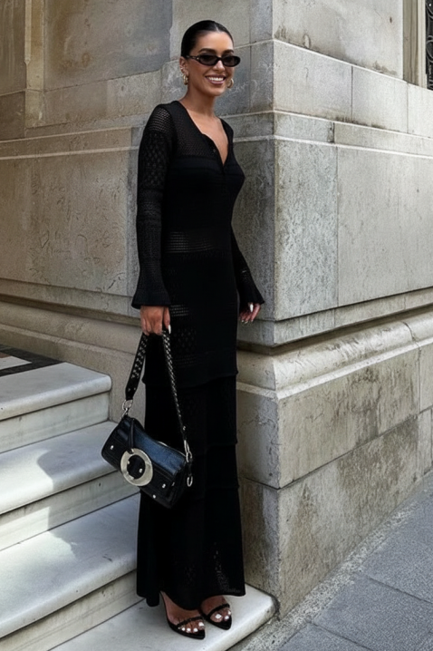 Haljina STROLVERZA, Boja: crna, IVET.RS - Nova Kolekcija