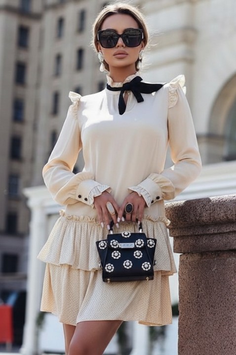 Haljina VLODELZA, Boja: ecru, IVET.RS - Nova Kolekcija