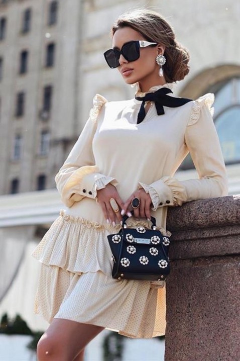 Haljina VLODELZA, Boja: ecru, IVET.RS - Nova Kolekcija