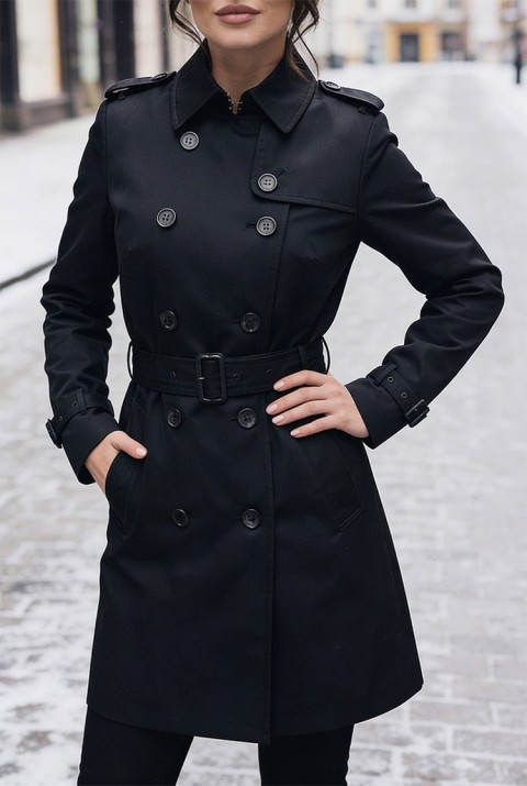 Mantil LORVELMA, Boja: crna, IVET.RS - Nova Kolekcija