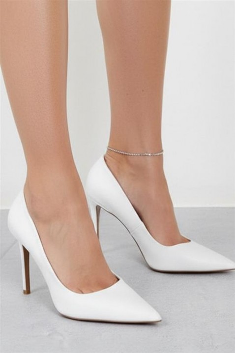 Ženske cipele MELANIYA WHITE, Boja: bela, IVET.RS - Nova Kolekcija