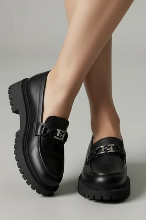 Ženske mokasine TROVERLMA, Boja: crna, IVET.RS - Nova Kolekcija