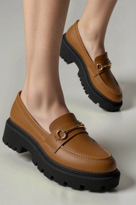 Ženske mokasine KSIOVERLA BROWN, Boja: svetlobraon, IVET.RS - Nova Kolekcija