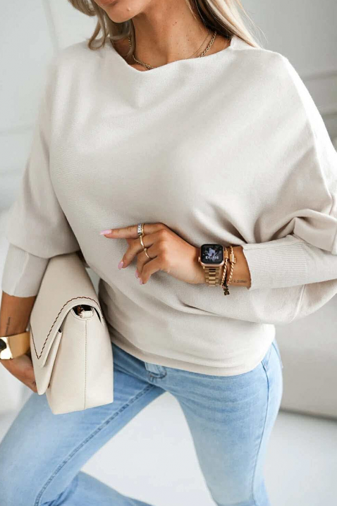 Ženska bluza GLIMONZA ECRU, Boja: ecru, IVET.RS - Nova Kolekcija