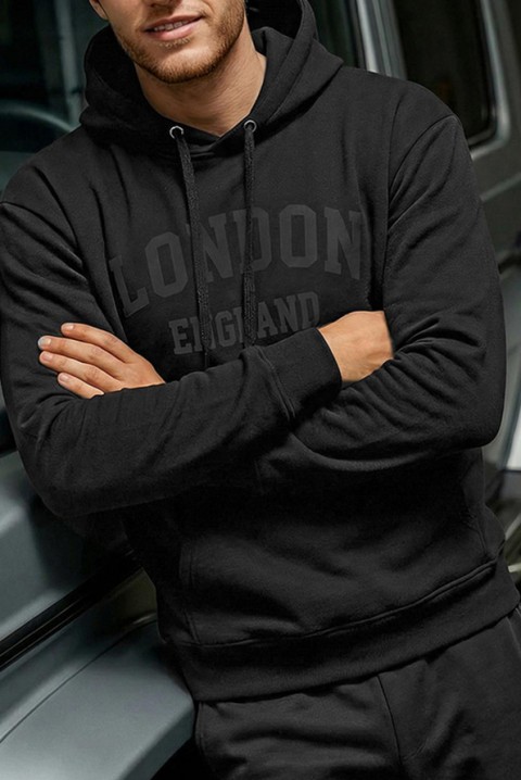 Muška dukserica ROMONZO, Boja: crna, IVET.RS - Nova Kolekcija