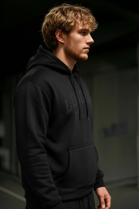 Muška dukserica ROMONZO, Boja: crna, IVET.RS - Nova Kolekcija