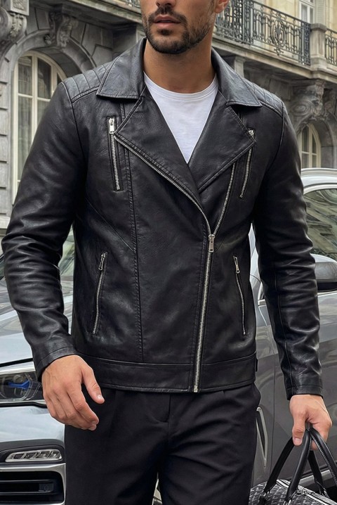 Muška jakna FABRINZO, Boja: crna, IVET.RS - Nova Kolekcija