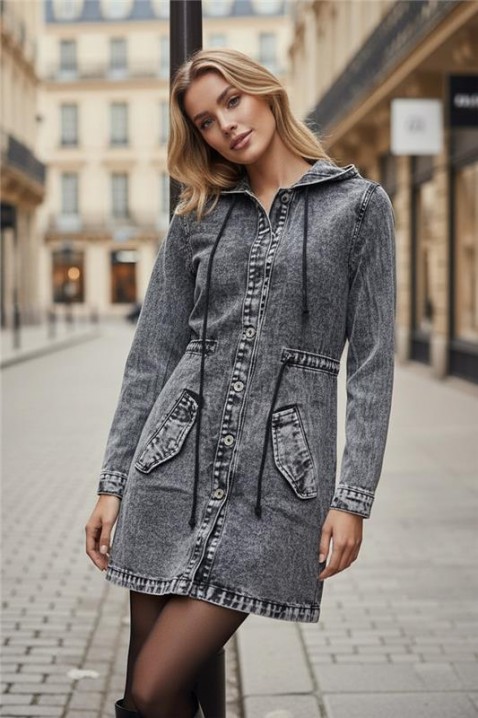 Teksas jakna ANREOLA, Boja: siva, IVET.RS - Nova Kolekcija