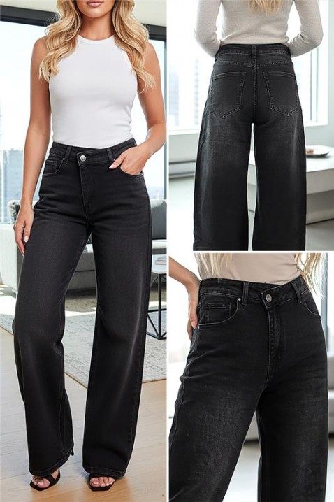 Farmerke TOLANA, Boja: crna, IVET.RS - Nova Kolekcija