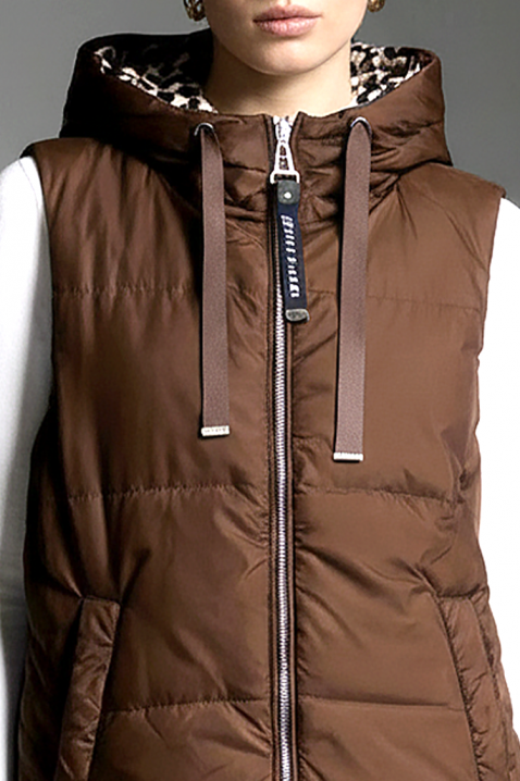 Prsluk CLERMONA BROWN, Boja: braon, IVET.RS - Nova Kolekcija